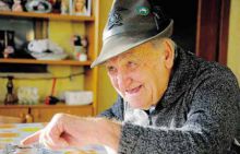 Vincenzo Nodari, originario di Cirano di Gandino, dal ’73 residente a Treviglio, reduce di Russia: lunedì compie 93 anni