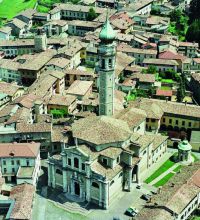 La basilica di Gandino: proseguono fino a giugno 2012 le celebrazioni per il centenario