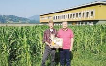 II nonno Adriano con il nipote che porta il suo stesso nome